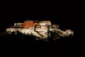 Potala by night