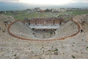 part of Hierapolis near Pamukkale