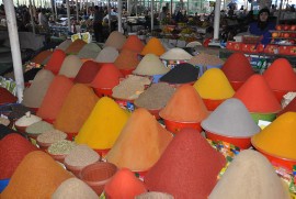 Green Market (Zelyoni Bazaar or Shokhmansur) Dushanbe