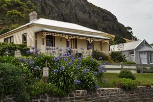 traditional house at Stanley