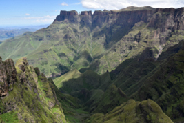 Drakensbergen, view from Sentinel Peak